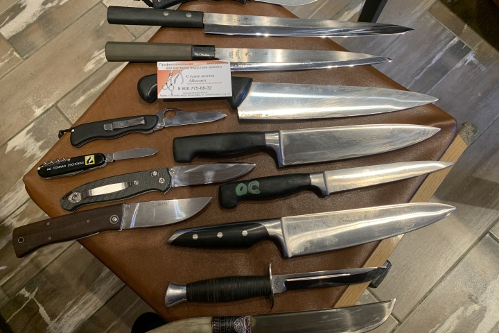 Профессиональная заточка и реставрация ножей